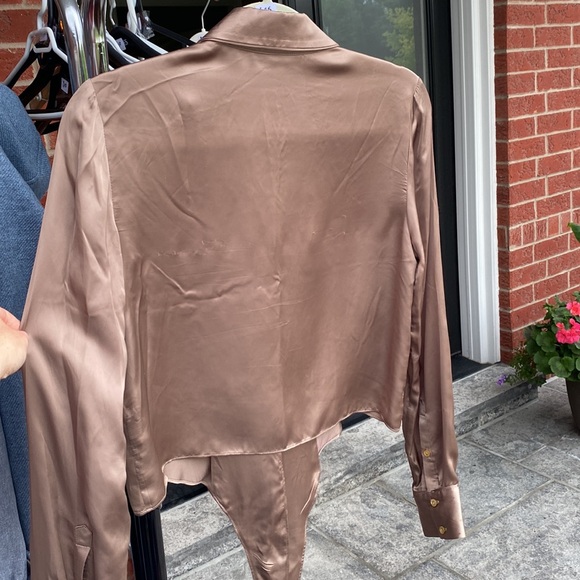 Aritzia Silk Blouse - Picture 3 of 3